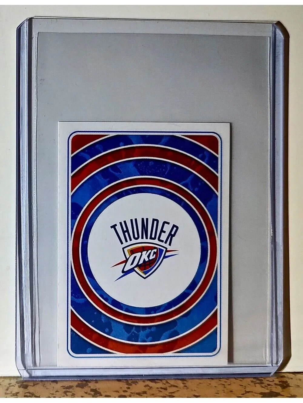 2023-24 Logo Panini NBA Basketball #412 Sticker Oklahoma City Thunder